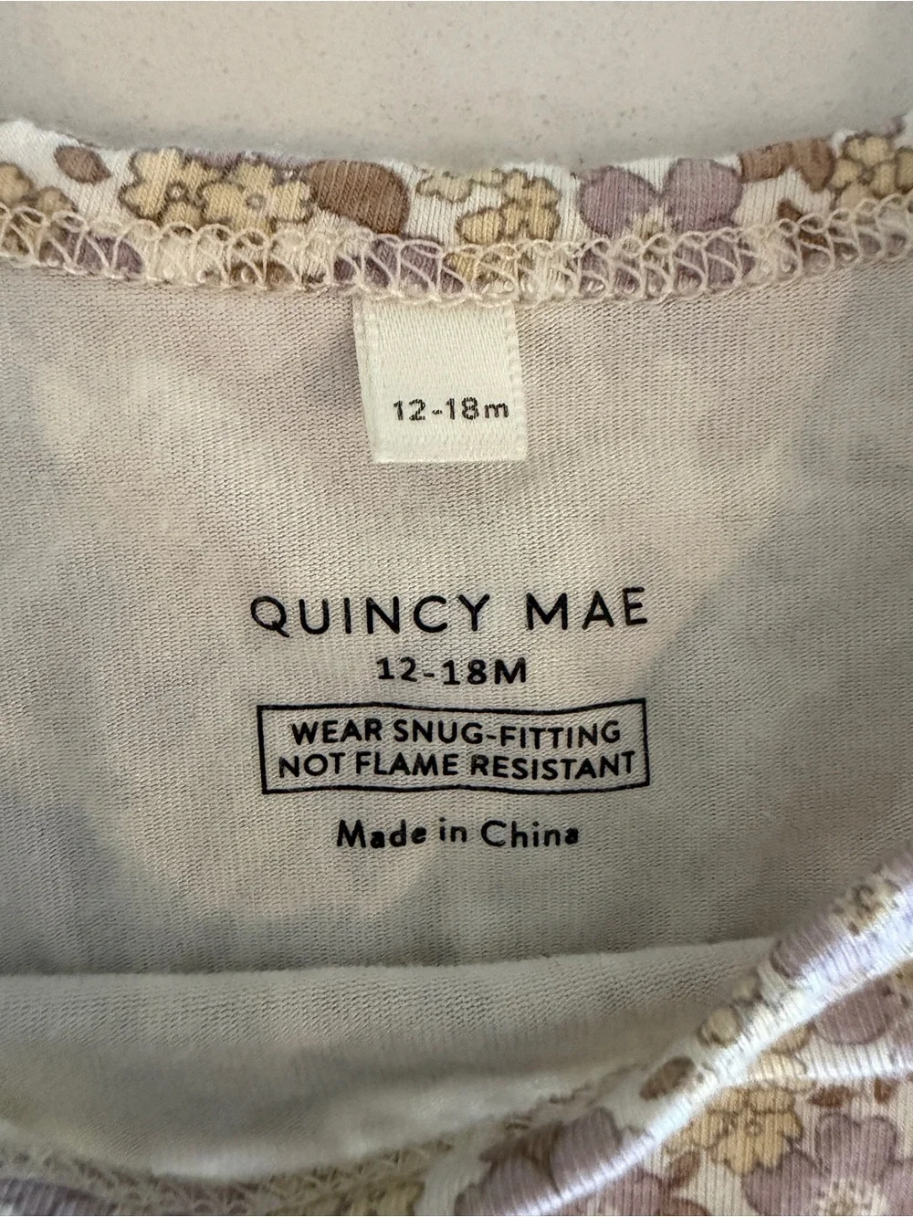 Rare Yellowstone Club Quincy Mae Exclusive Floral Pajama Set 12-18